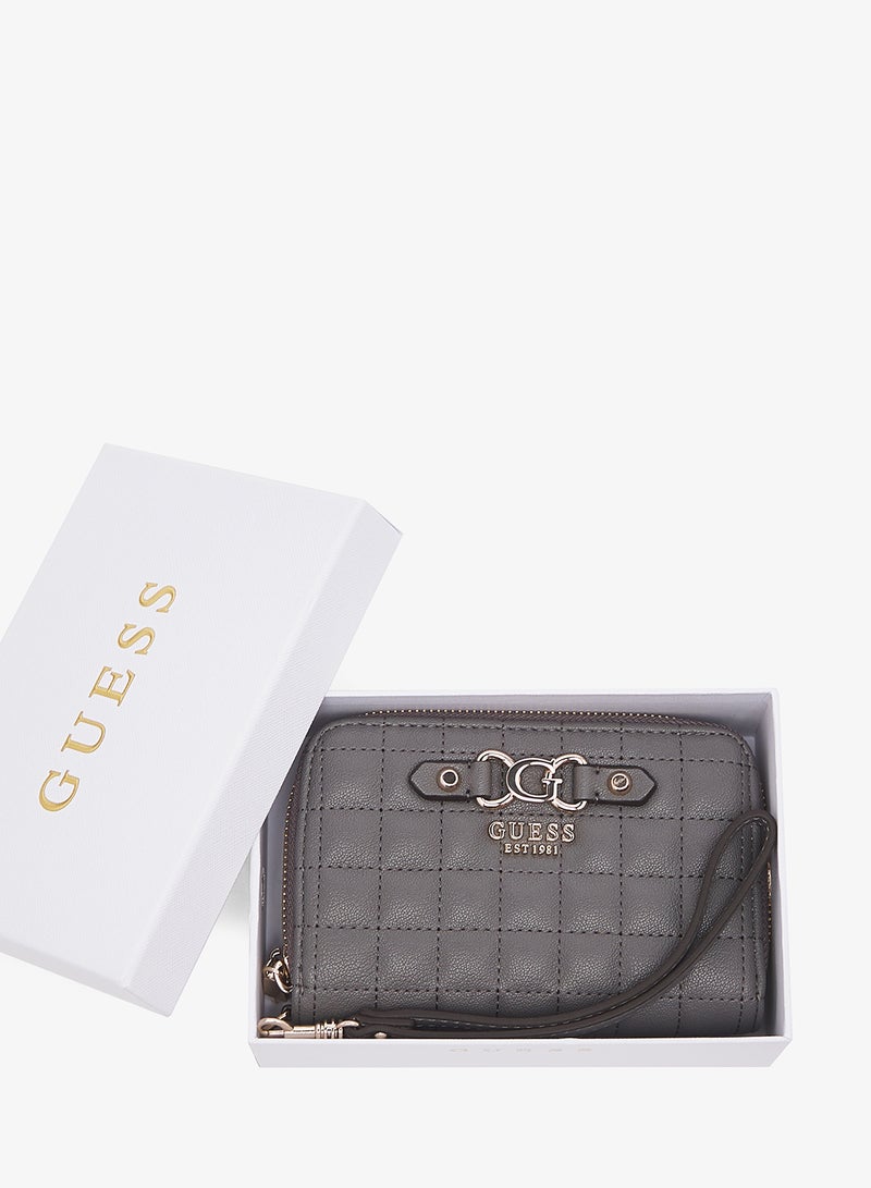 GUESS Nadira Medium Zip Around Wallet - Image 5